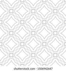 Seamless geometric ornamental vector pattern. Abstract background