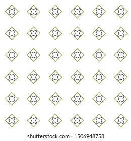 Seamless geometric ornamental vector pattern. Abstract background