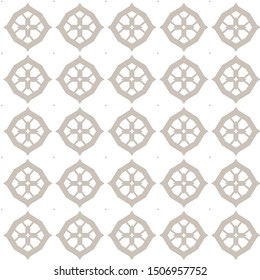 Seamless geometric ornamental vector pattern. Abstract background