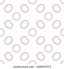 Seamless geometric ornamental vector pattern. Abstract background