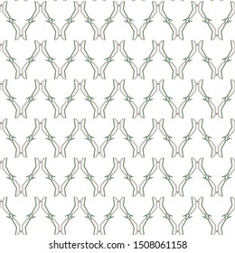 Seamless geometric ornamental vector pattern. Abstract background