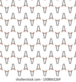 Seamless geometric ornamental vector pattern. Abstract background