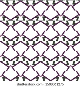 Seamless geometric ornamental vector pattern. Abstract background