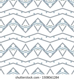 Seamless geometric ornamental vector pattern. Abstract background