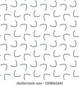 Seamless geometric ornamental vector pattern. Abstract background