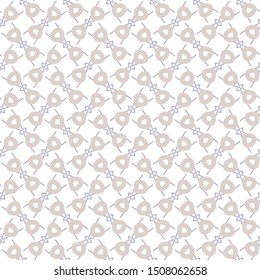Seamless geometric ornamental vector pattern. Abstract background