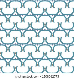 Seamless geometric ornamental vector pattern. Abstract background