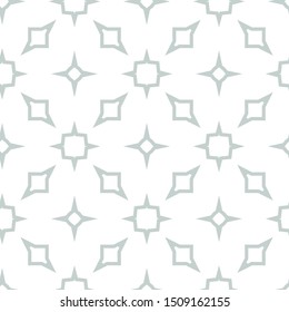 Seamless geometric ornamental vector pattern. Abstract background