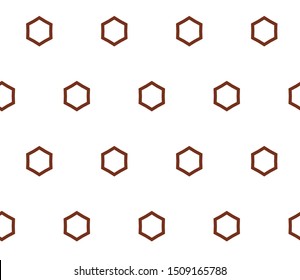 Seamless geometric ornamental vector pattern. Abstract background