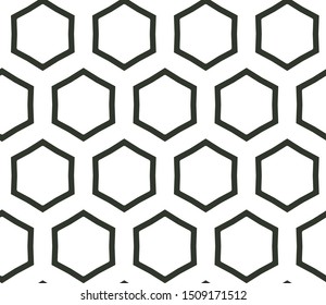 Seamless geometric ornamental vector pattern. Abstract background