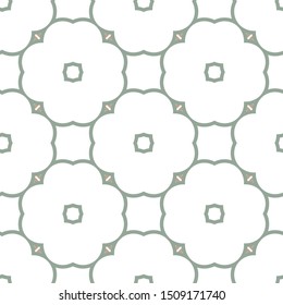 Seamless geometric ornamental vector pattern. Abstract background