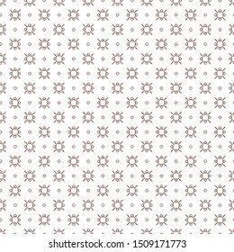 Seamless geometric ornamental vector pattern. Abstract background