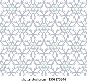 Seamless geometric ornamental vector pattern. Abstract background