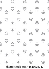 Seamless geometric ornamental vector pattern. Abstract background