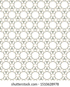 Seamless geometric ornamental vector pattern. Abstract background
