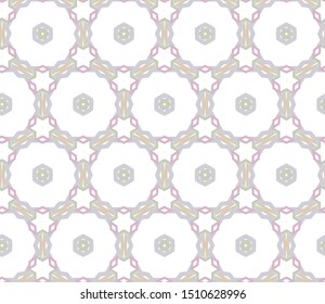 Seamless geometric ornamental vector pattern. Abstract background