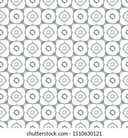 Seamless geometric ornamental vector pattern. Abstract background