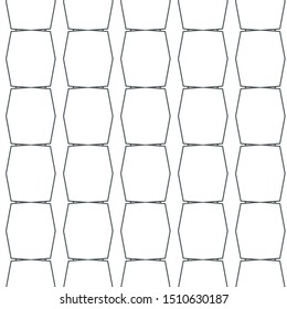 Seamless geometric ornamental vector pattern. Abstract background