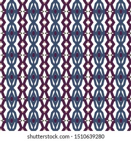 Seamless geometric ornamental vector pattern. Abstract background