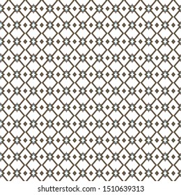 Seamless geometric ornamental vector pattern. Abstract background