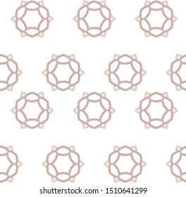Seamless geometric ornamental vector pattern. Abstract background