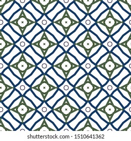 Seamless geometric ornamental vector pattern. Abstract background