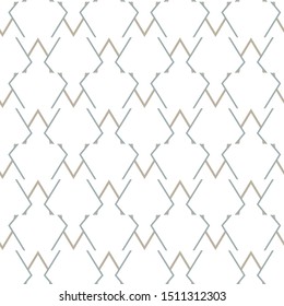Seamless geometric ornamental vector pattern. Abstract background
