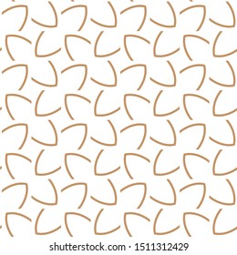Seamless geometric ornamental vector pattern. Abstract background