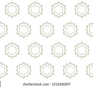 Seamless geometric ornamental vector pattern. Abstract background