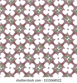 Seamless geometric ornamental vector pattern. Abstract background