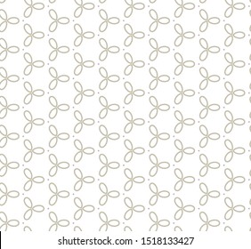 Seamless geometric ornamental vector pattern. Abstract background