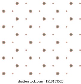 Seamless geometric ornamental vector pattern. Abstract background