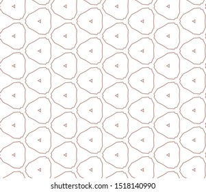 Seamless geometric ornamental vector pattern. Abstract background