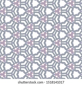 Seamless geometric ornamental vector pattern. Abstract background