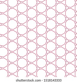 Seamless geometric ornamental vector pattern. Abstract background