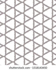 Seamless geometric ornamental vector pattern. Abstract background