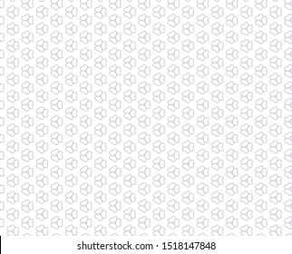 Seamless geometric ornamental vector pattern. Abstract background