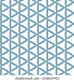 Seamless geometric ornamental vector pattern. Abstract background