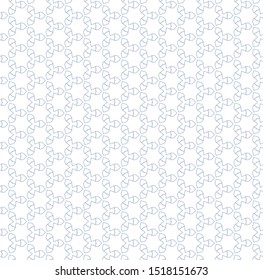 Seamless geometric ornamental vector pattern. Abstract background