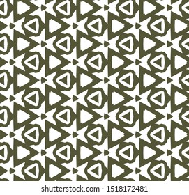 Seamless geometric ornamental vector pattern. Abstract background