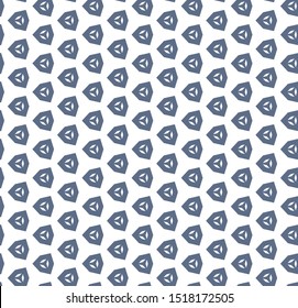 Seamless geometric ornamental vector pattern. Abstract background