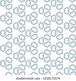 Seamless geometric ornamental vector pattern. Abstract background
