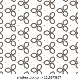 Seamless geometric ornamental vector pattern. Abstract background