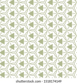 Seamless geometric ornamental vector pattern. Abstract background