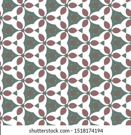 Seamless geometric ornamental vector pattern. Abstract background