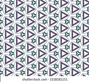 Seamless geometric ornamental vector pattern. Abstract background