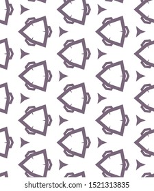 Seamless geometric ornamental vector pattern. Abstract background