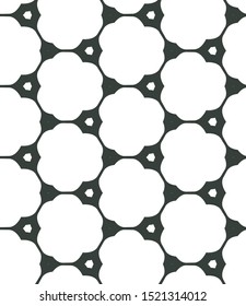 Seamless geometric ornamental vector pattern. Abstract background