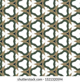 Seamless geometric ornamental vector pattern. Abstract background