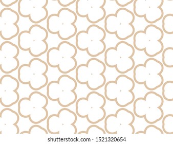 Seamless geometric ornamental vector pattern. Abstract background